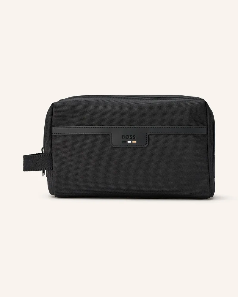 HUGO BOSS Kulturtasche RAY Schwarz