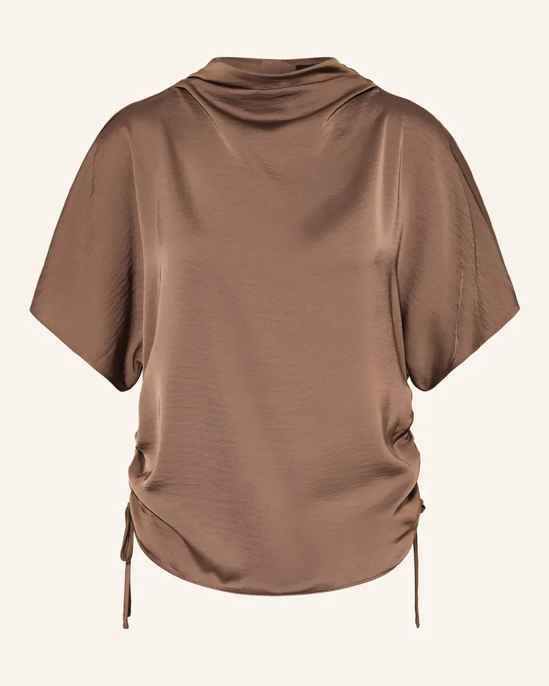 AllSaints Blusentop Leslie braun Dunkelbraun