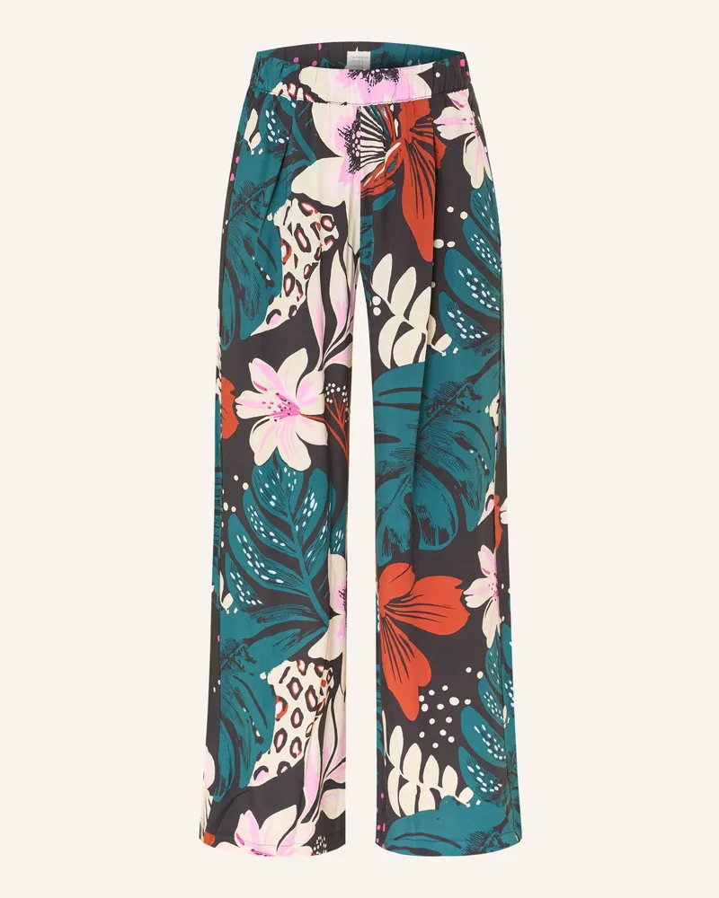 Schiesser Schlafhose Mix+Relax gruen Grün