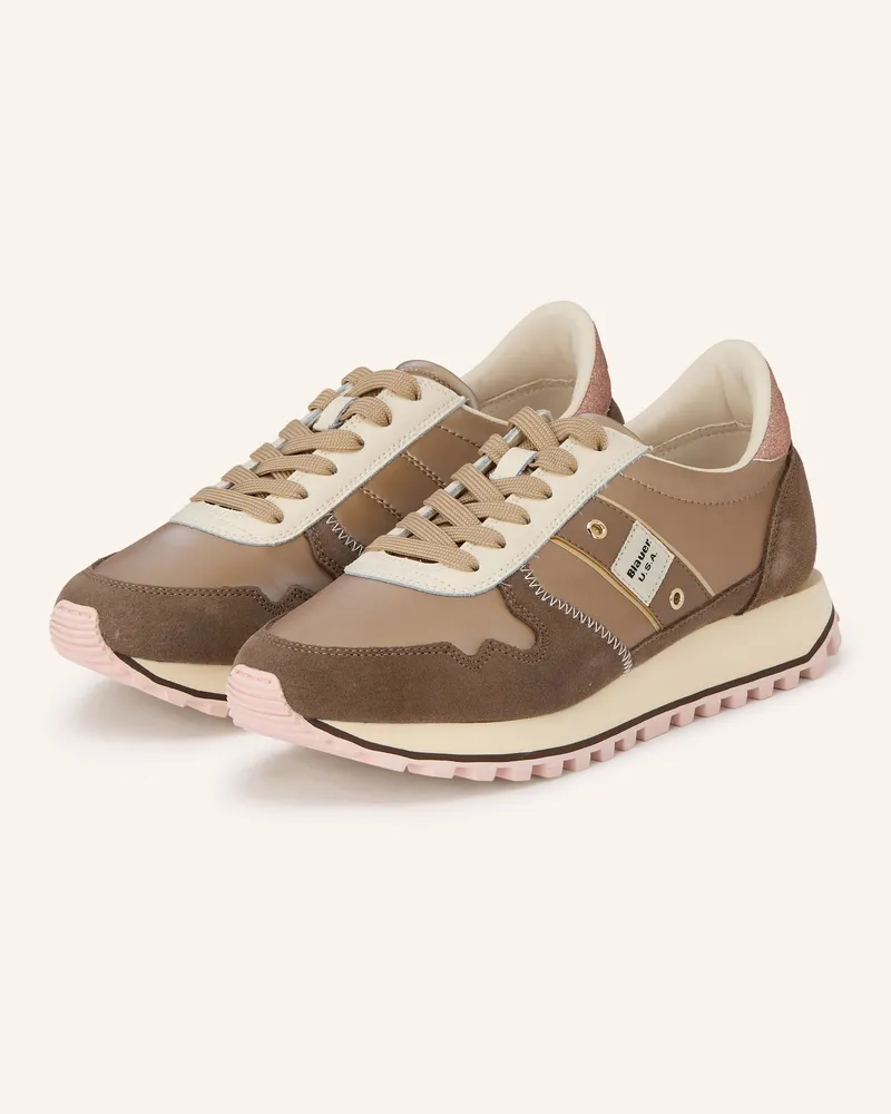 Blauer Sneaker MILLEN Beige