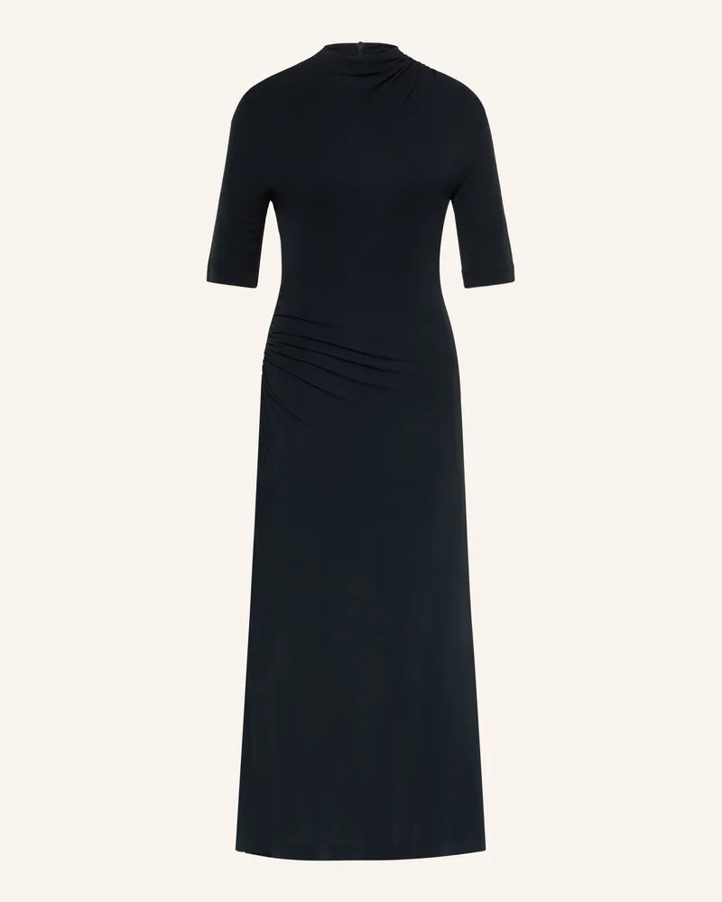 HUGO BOSS Kleid Eylias Mit 3/4-Arm blau Dunkelblau