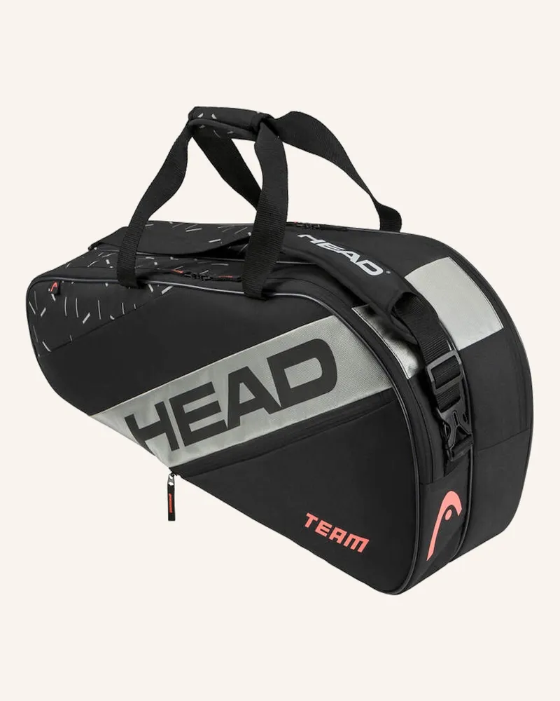 Head Tennis Tasche Team Racquet Bag M schwarz Schwarz