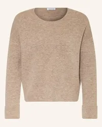 Mrs & HUGS Pullover mit Cashmere Beige