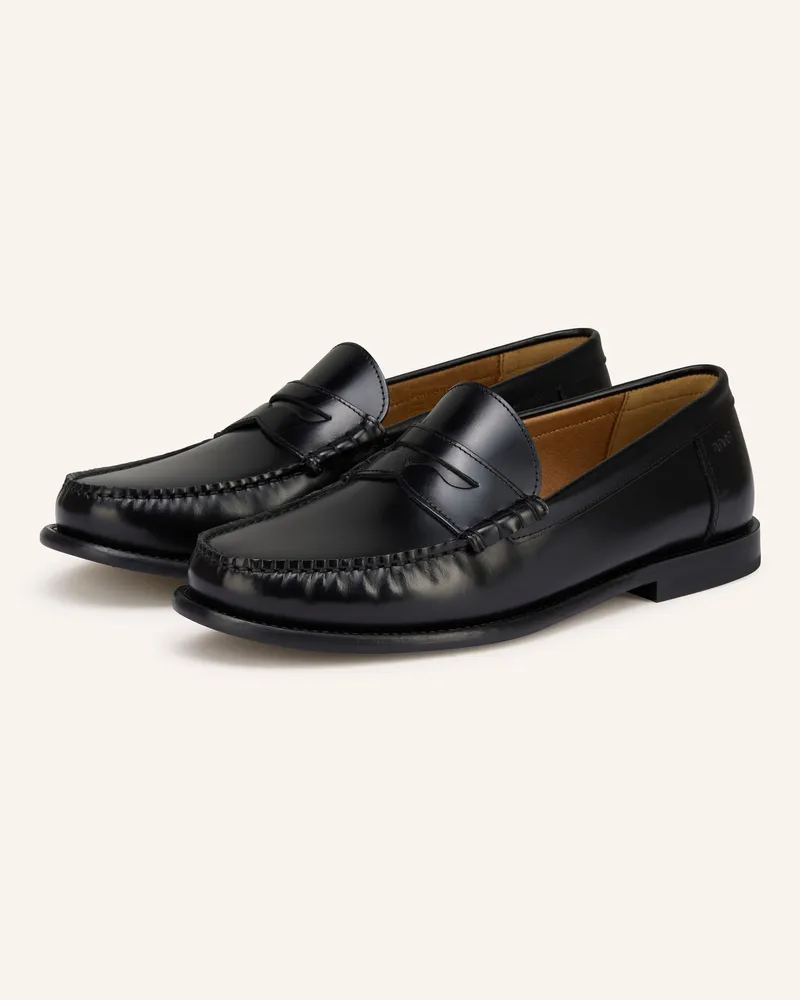 HUGO BOSS Penny-Loafer TEVAN Schwarz