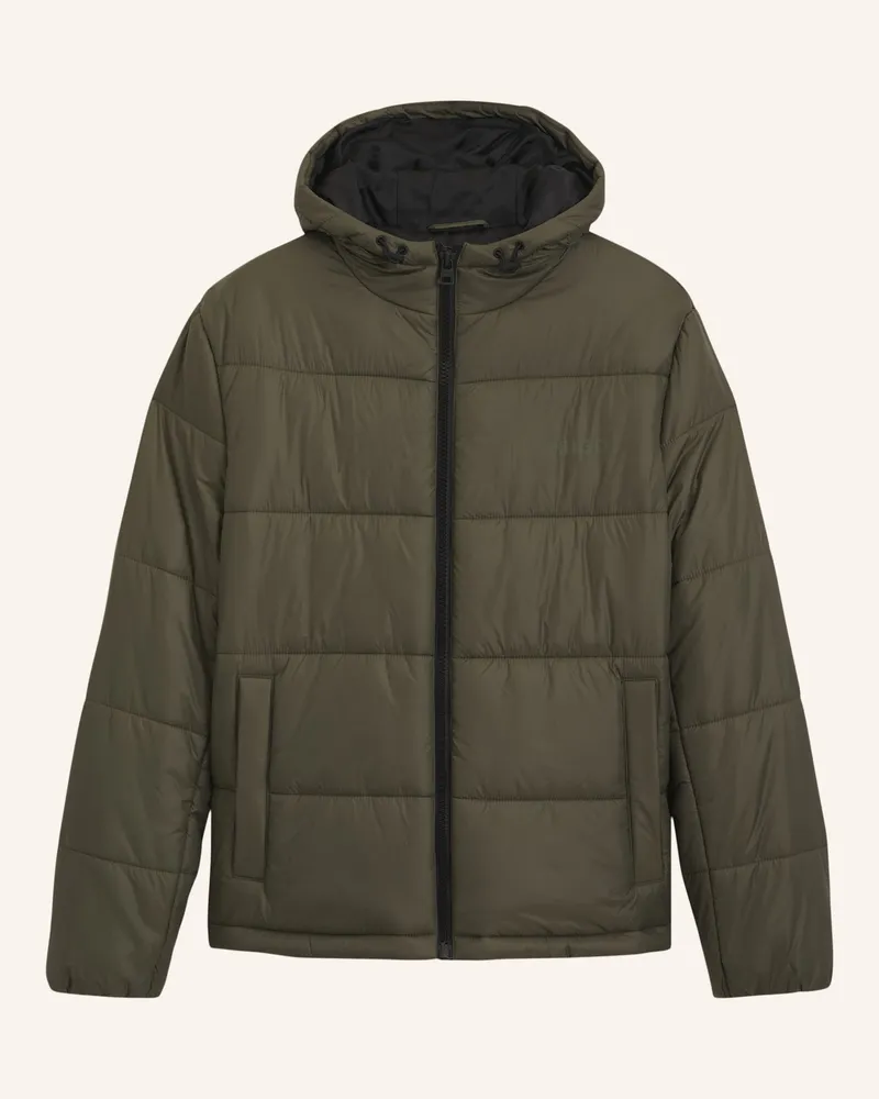 HUGO BOSS Jacke beazly2641 Regular Fit gruen Khaki