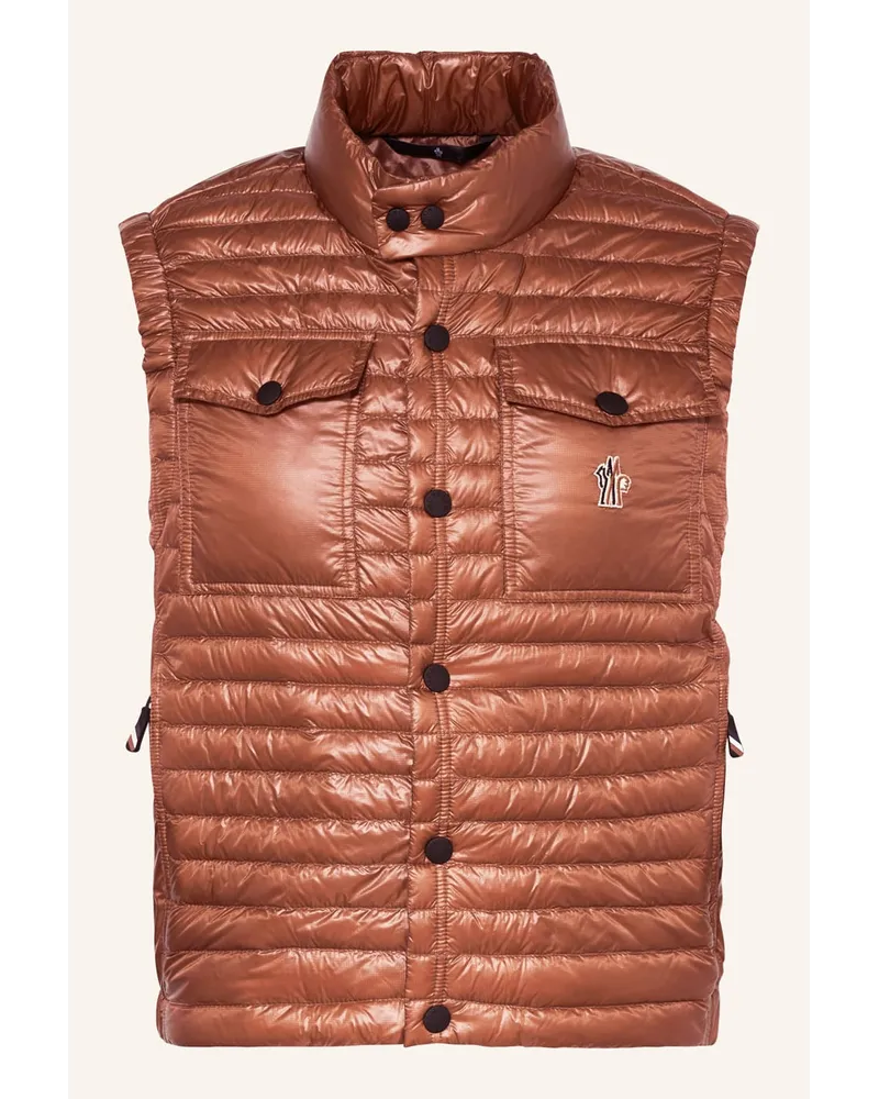 Moncler Daunenweste OLLON Braun