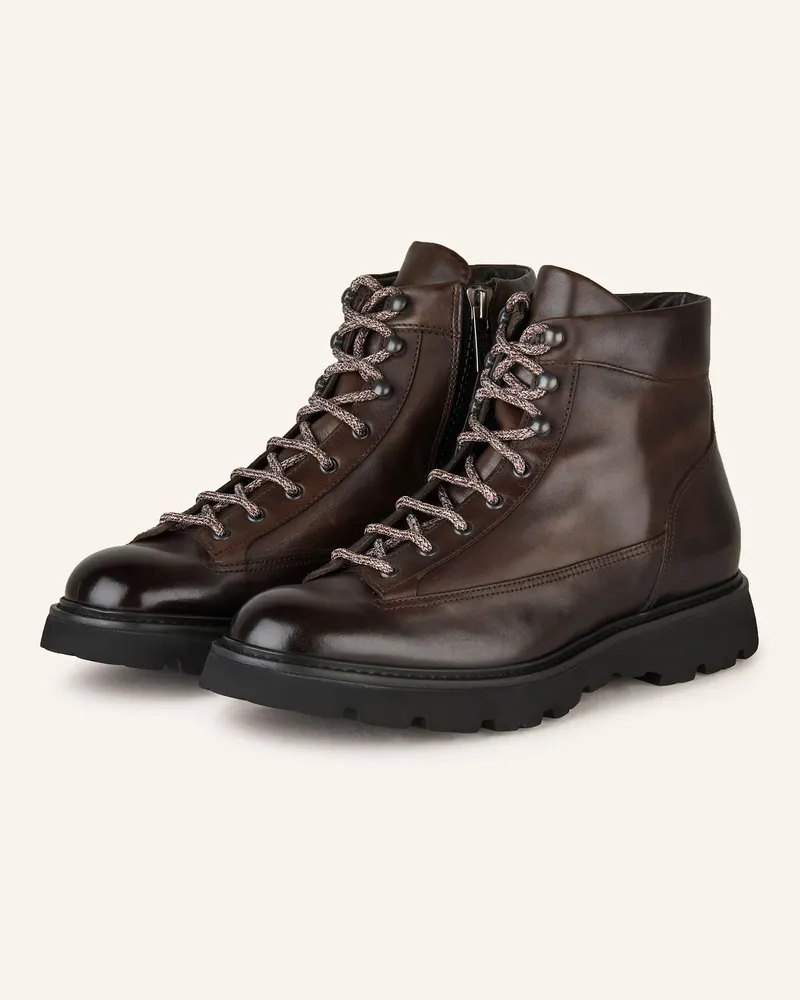 Doucal´s Schnürboots Dunkelbraun