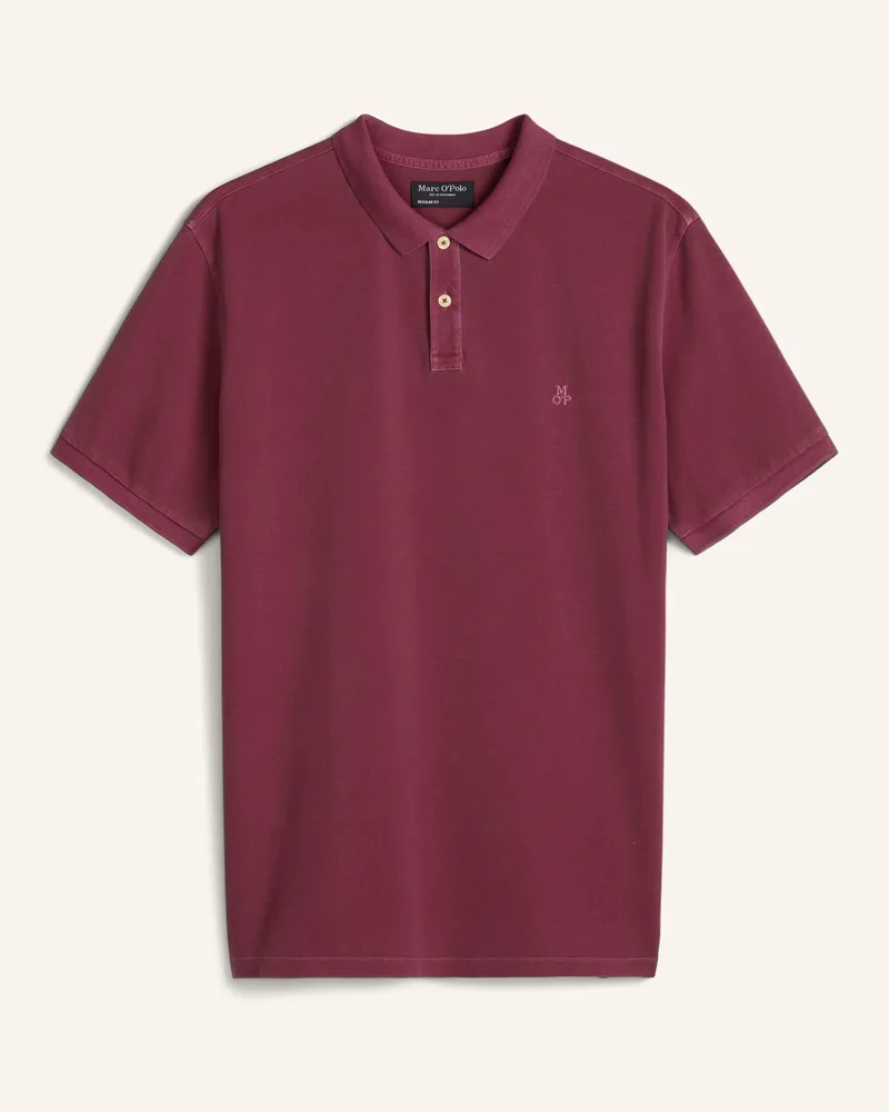Marc O'Polo Poloshirt rot Dunkelrot