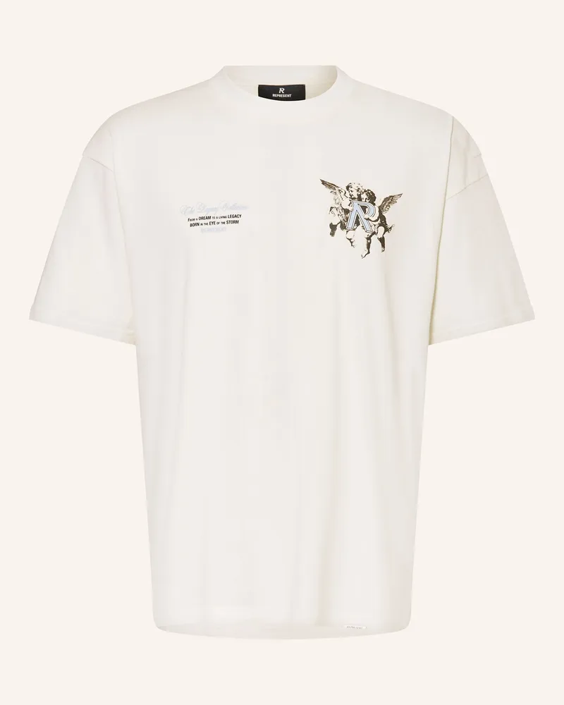 REPRESENT Oversized-Shirt LEGACY CHERUBS Ecru
