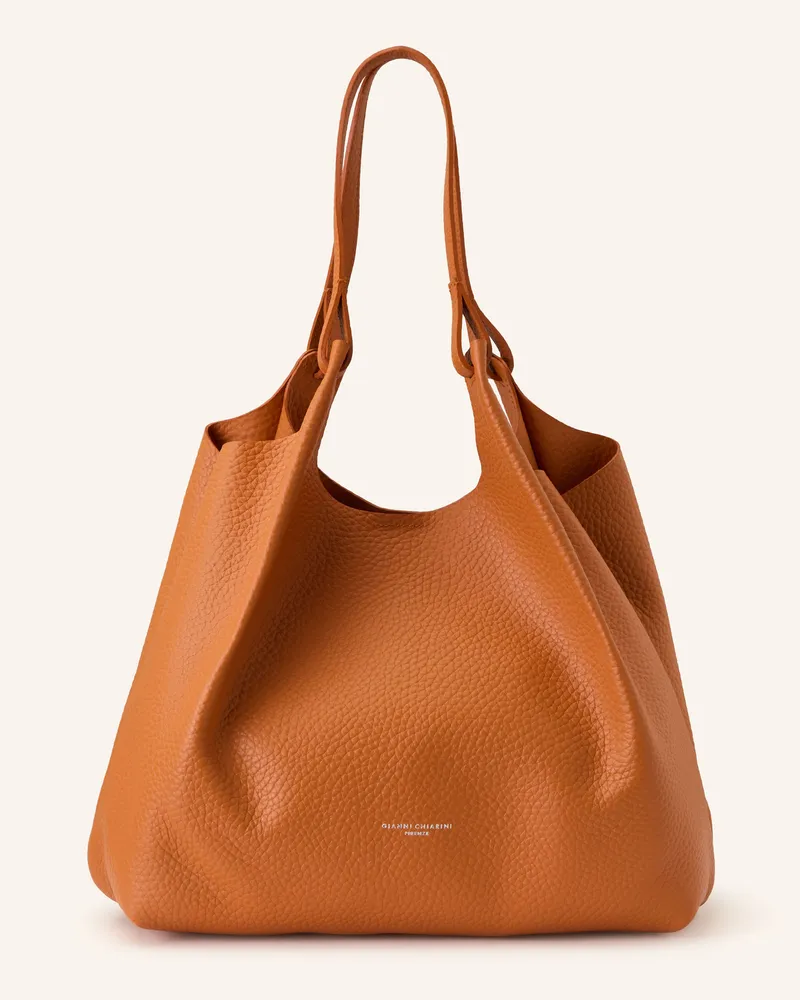 Gianni Chiarini Shopper DUA XL mit Pouch Braun