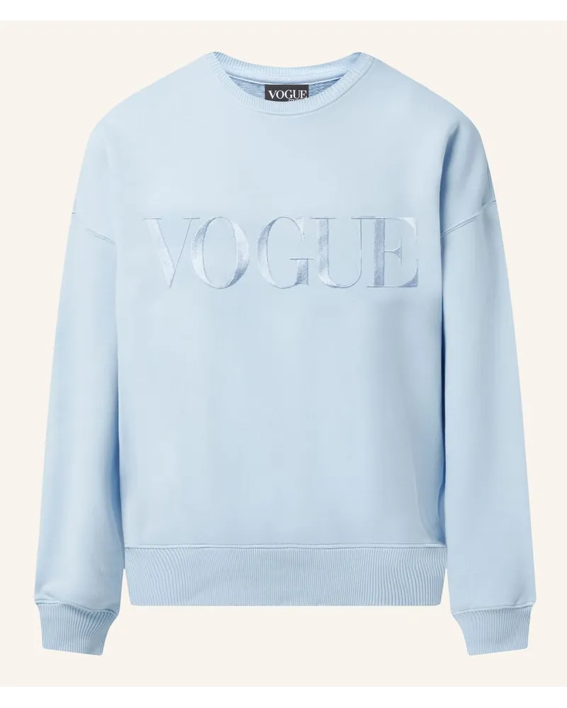 VOGUE Collection Sweatshirt Blau