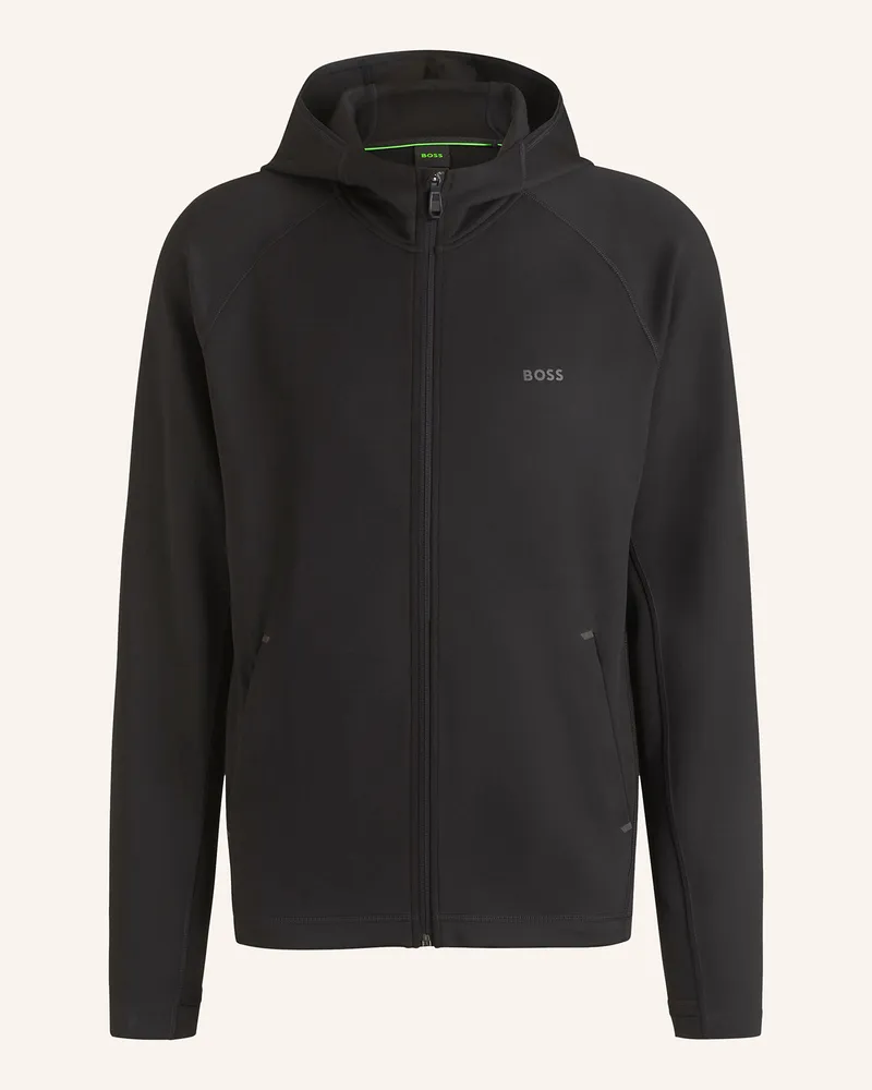 HUGO BOSS Trainingsjacke SICON ACTIVE Schwarz