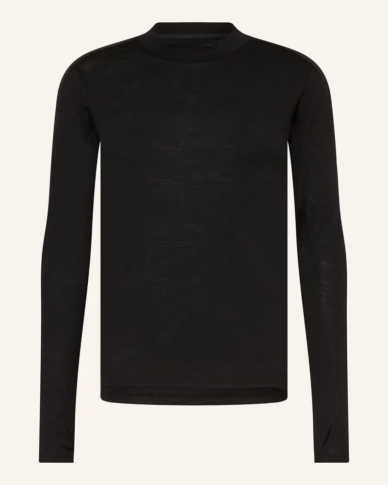 Knowledge Cotton Apparel Longsleeve CLEAVER Schwarz