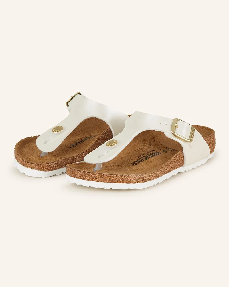 Birkenstock Zehentrenner GIZEH Weiss