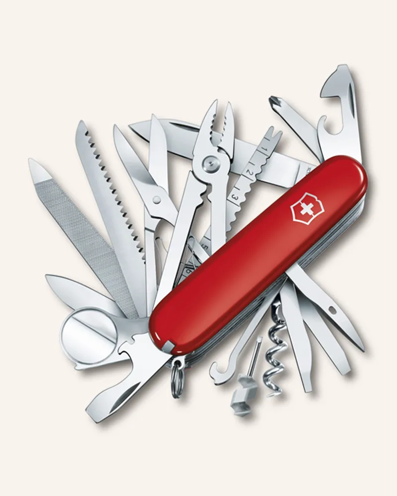 Victorinox Taschenmesser Swiss Champ rot Rot