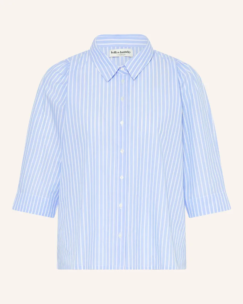 Lollys Laundry Blusenshirt BONOLL mit 3/4-Arm Weiss