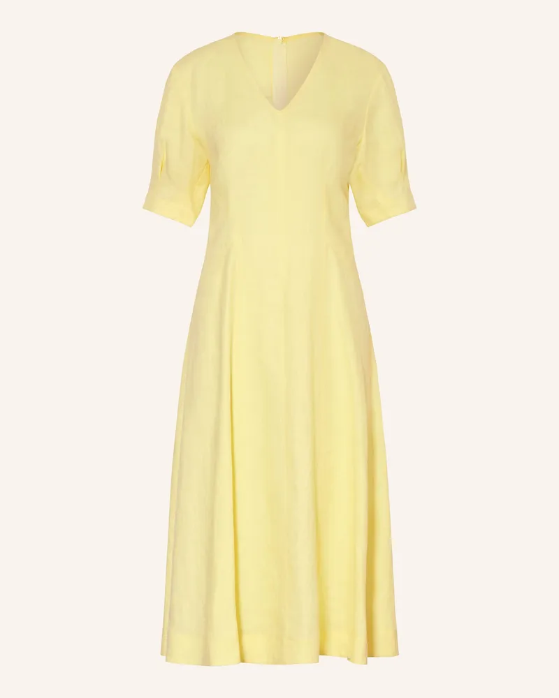 Riani Leinenkleid Gelb