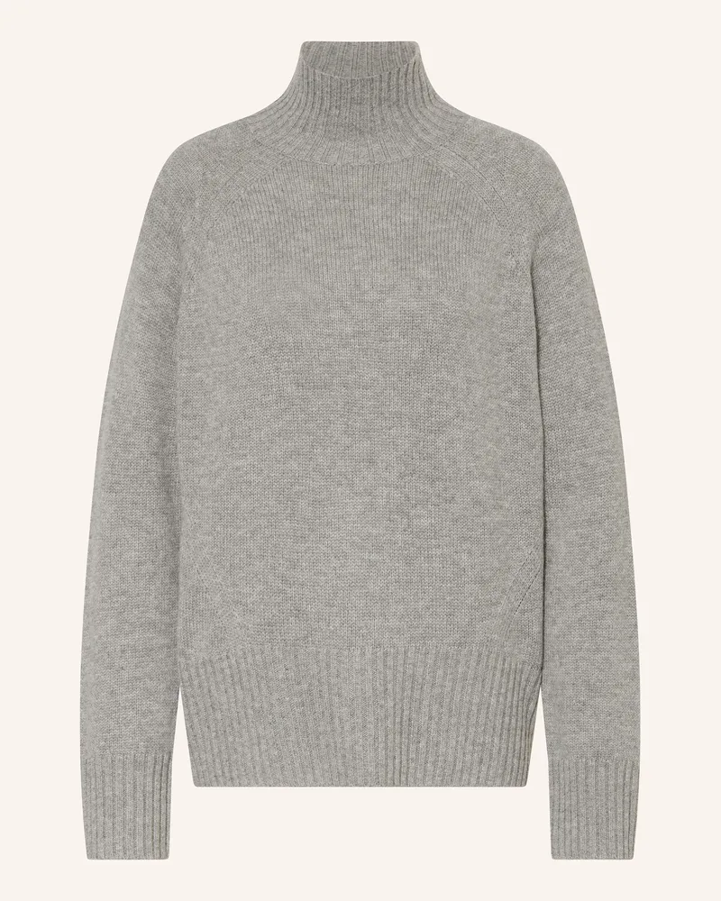 ALLUDE Rollkragenpullover mit Cashmere Grau