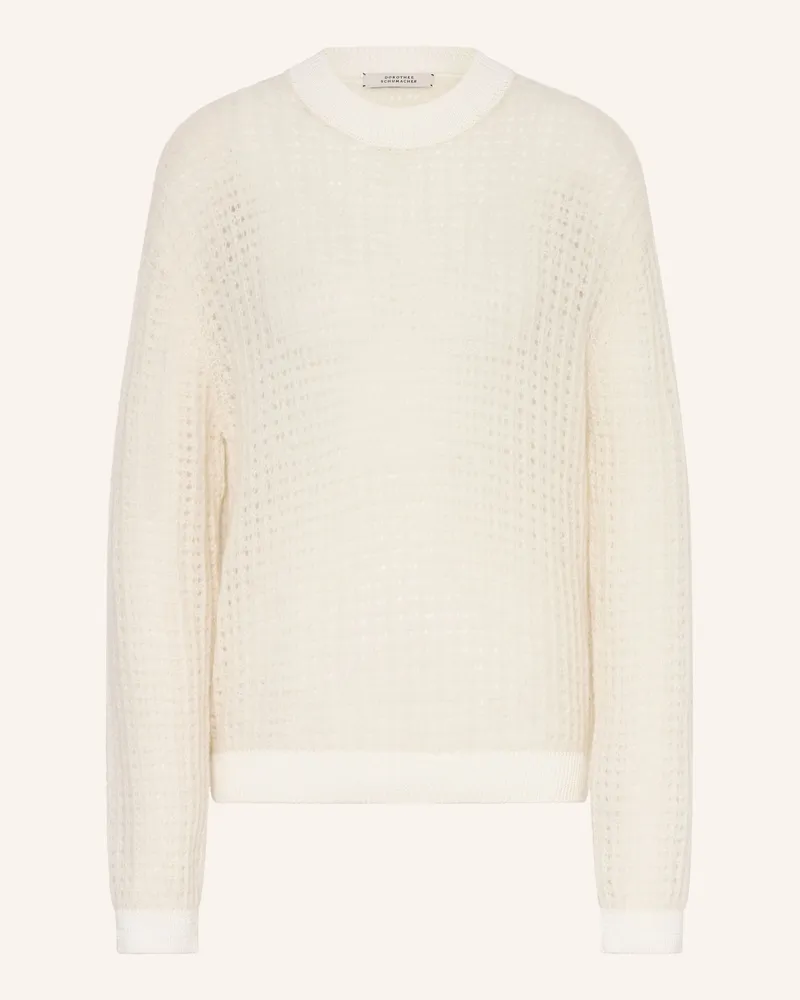 Dorothee Schumacher Pullover AIRY SOFTNESS mit Alpaka Ecru