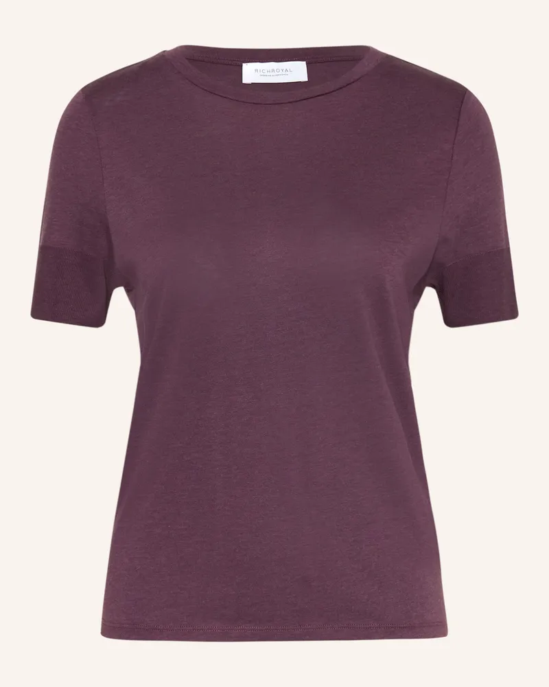Rich&Royal T-Shirt lila Dunkellila