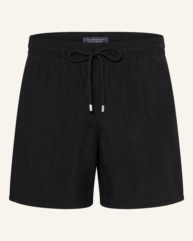 Vilebrequin Badeshorts Moorea schwarz Schwarz