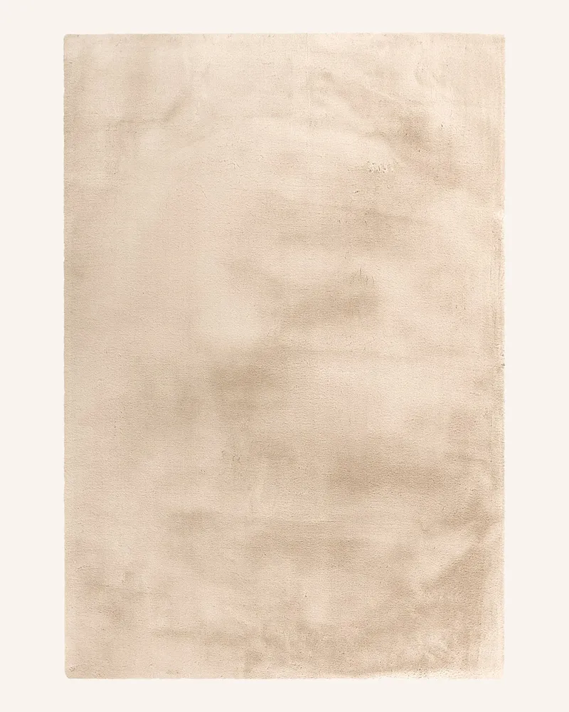 Kayoom Hochflor Teppich RABBIT Creme