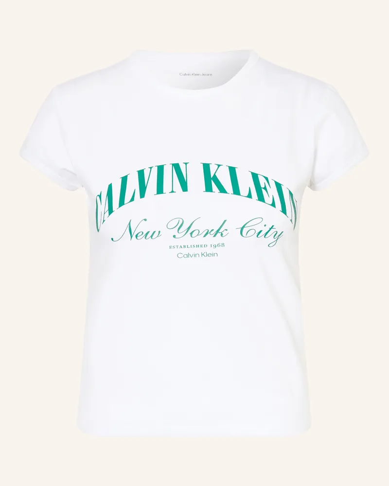 Calvin Klein T-Shirt weiss Weiss
