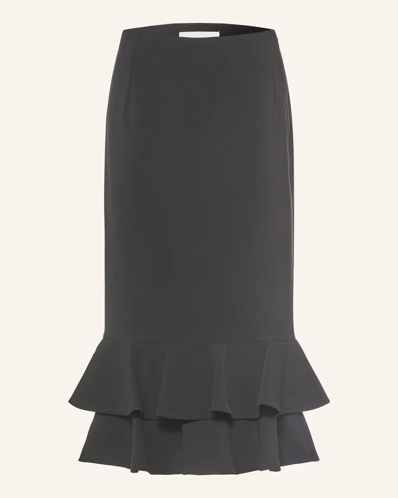 Claudie Pierlot Rock Mit Volants schwarz Schwarz