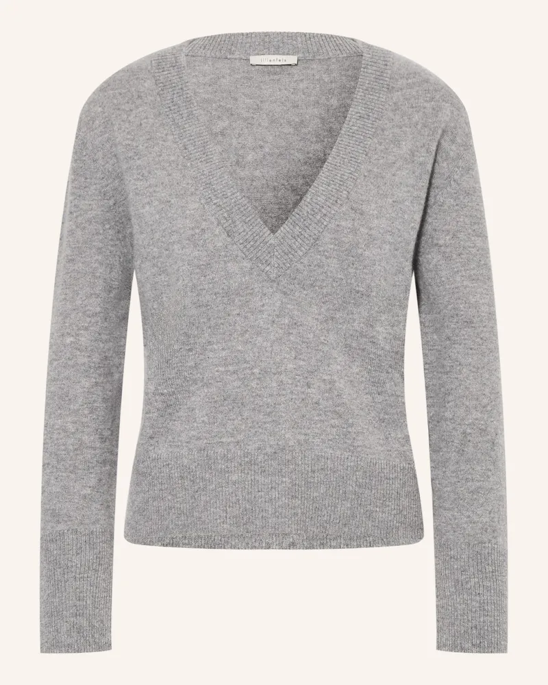 lilienfels Cashmere-Pullover grau Grau