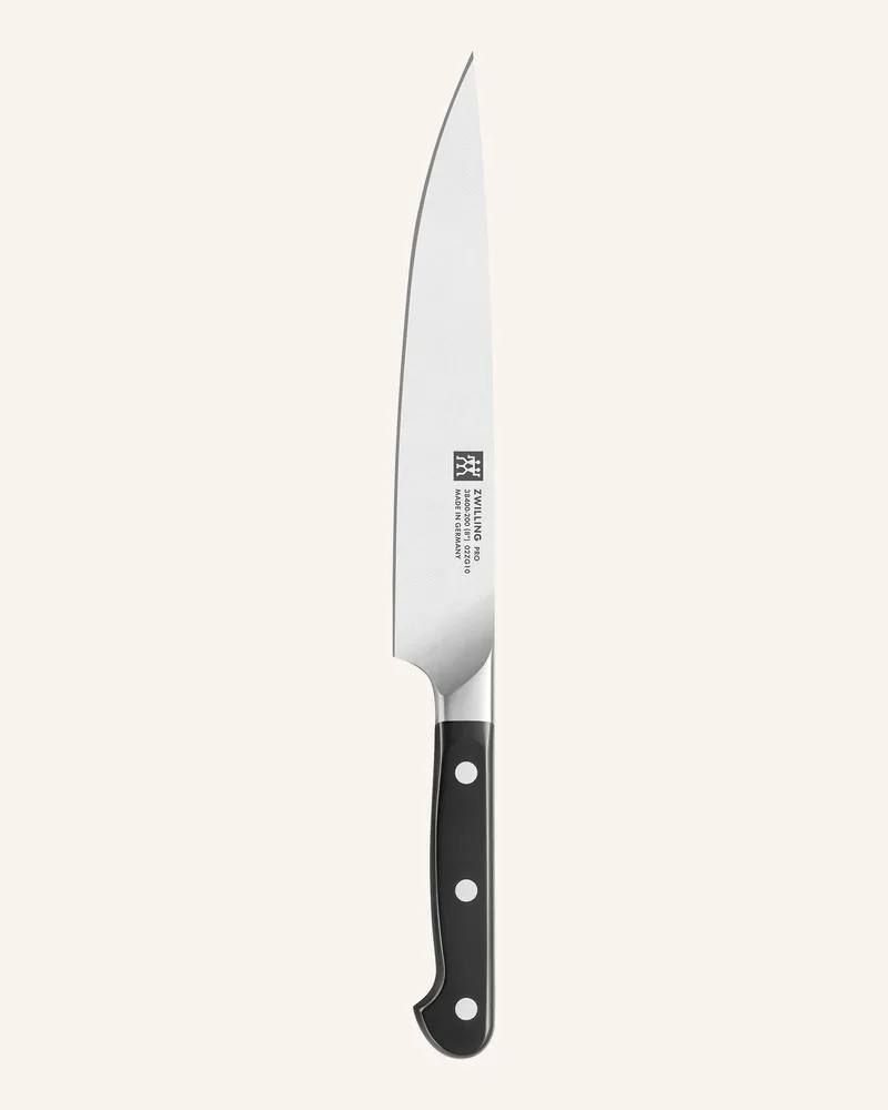Zwilling Fleischmesser Pro schwarz Silber