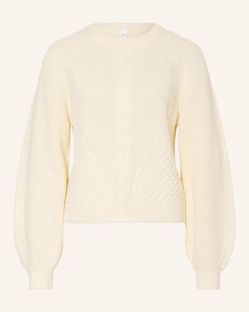 Y.A.S Pullover weiss Creme