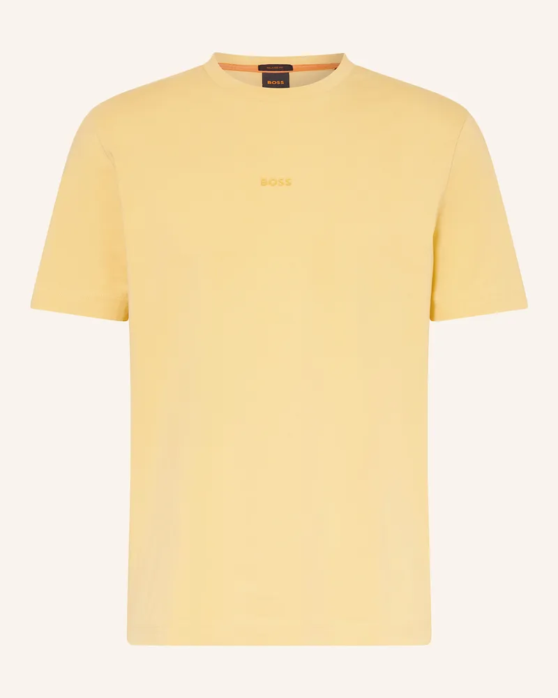 HUGO BOSS T-Shirt TCHUP Dunkelgelb