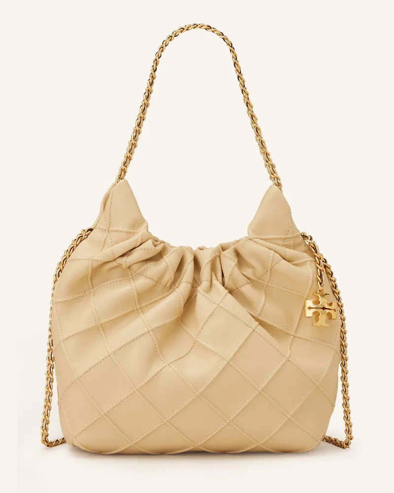 Tory Burch Beuteltasche FLEMING Beige