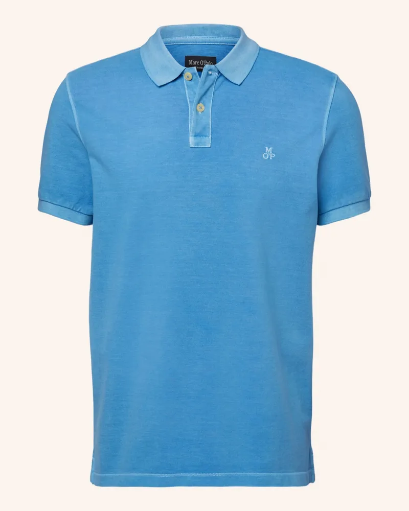 Marc O'Polo Piqué-Poloshirt Blau