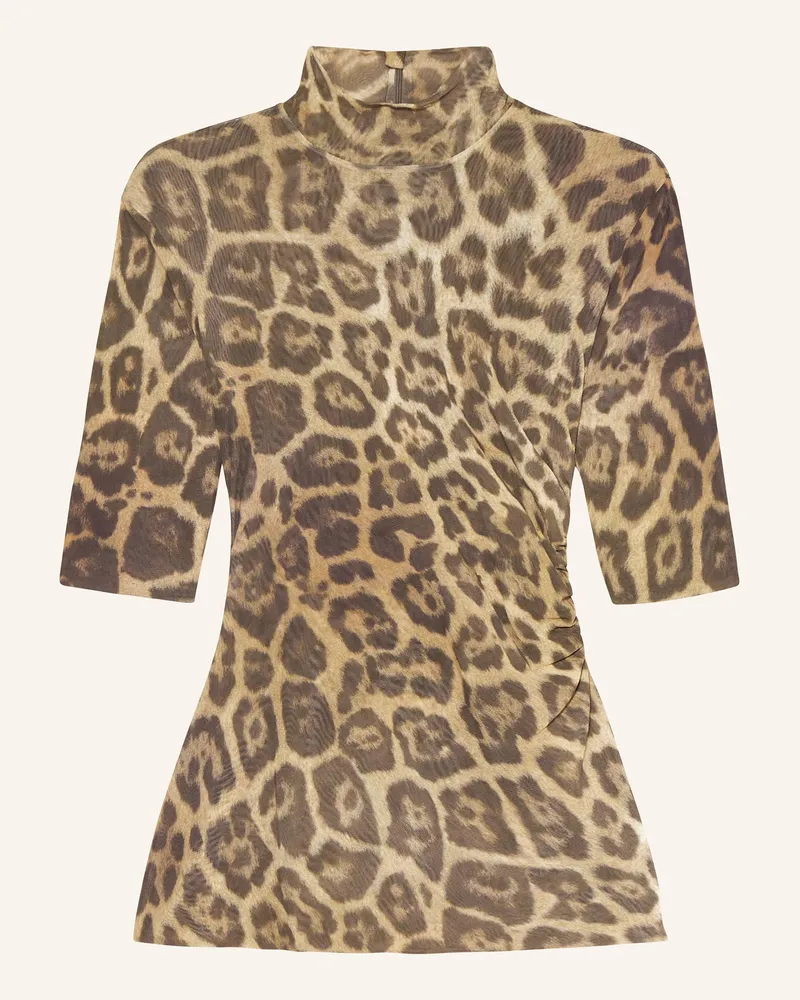 Stella McCartney Shirt mit 3/4-Arm Hellbraun