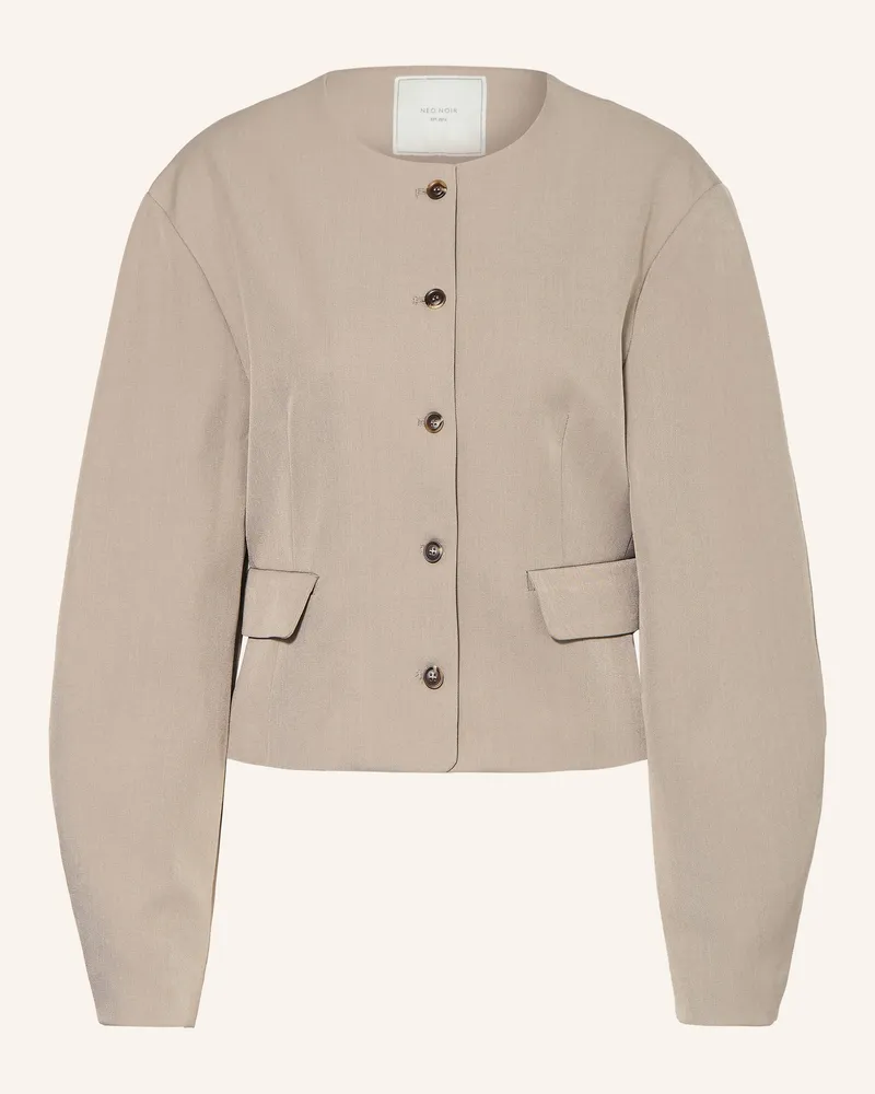 Neo Noir Kastenjacke ARANTI Taupe
