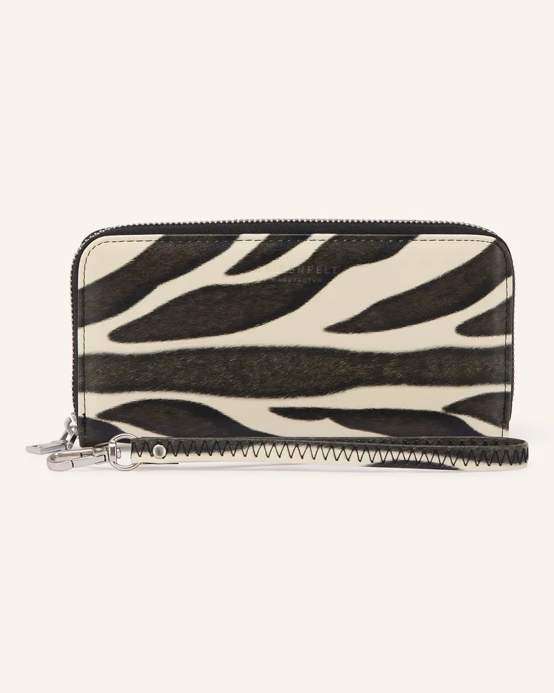 SEIDENFELT Geldbörse SMILLA Ecru