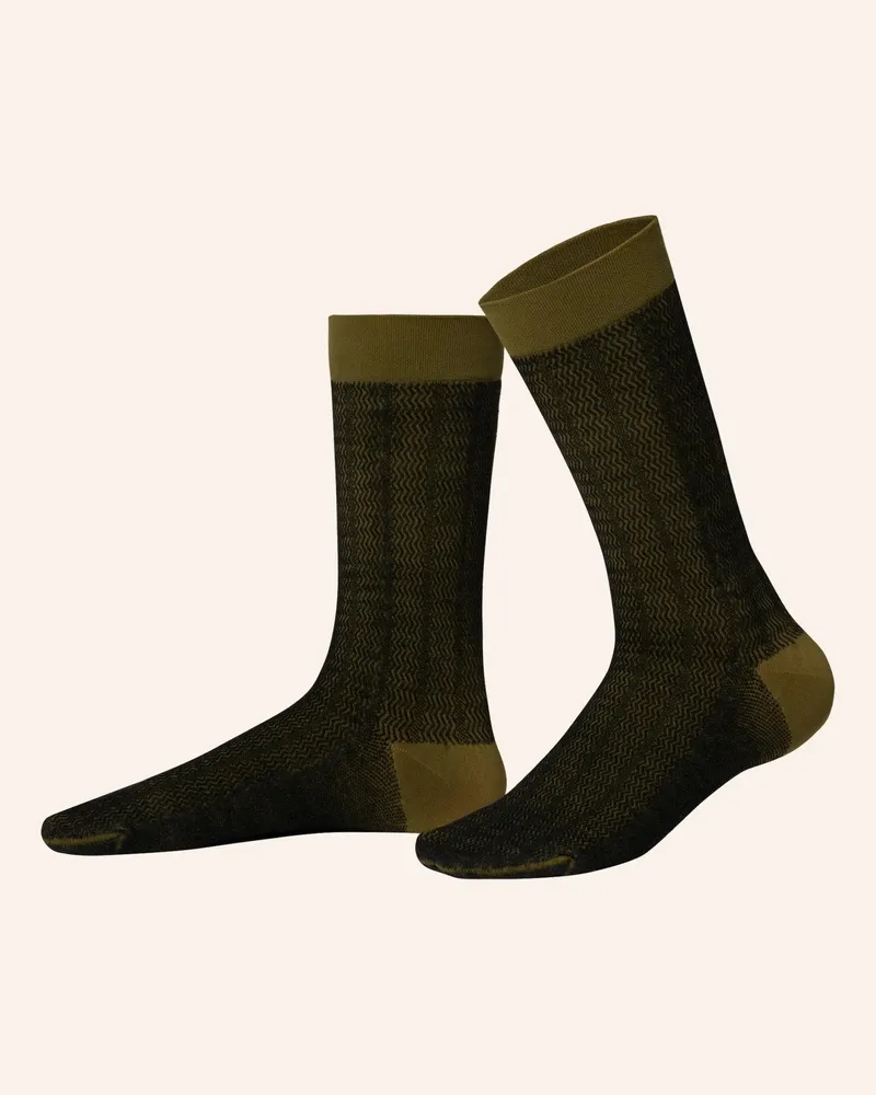 ITEM m6 Socken Cashmere Concious gruen Oliv