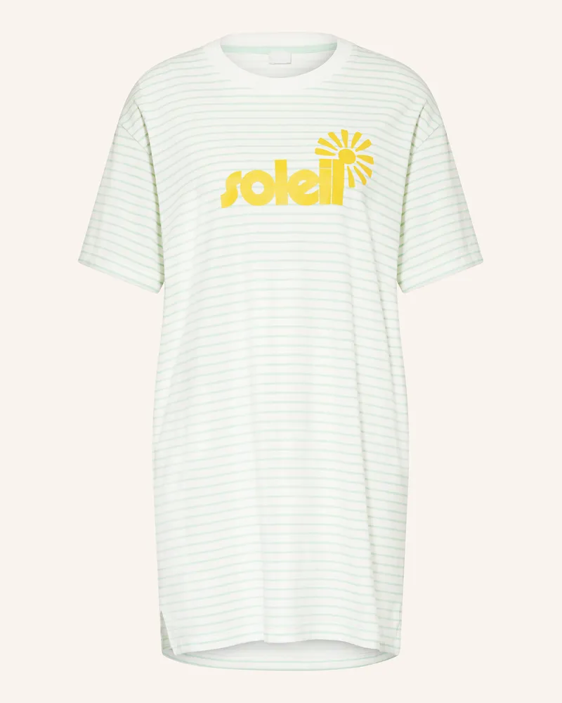 Mey Nachthemd Serie STRIPED HOLIDAY Weiss