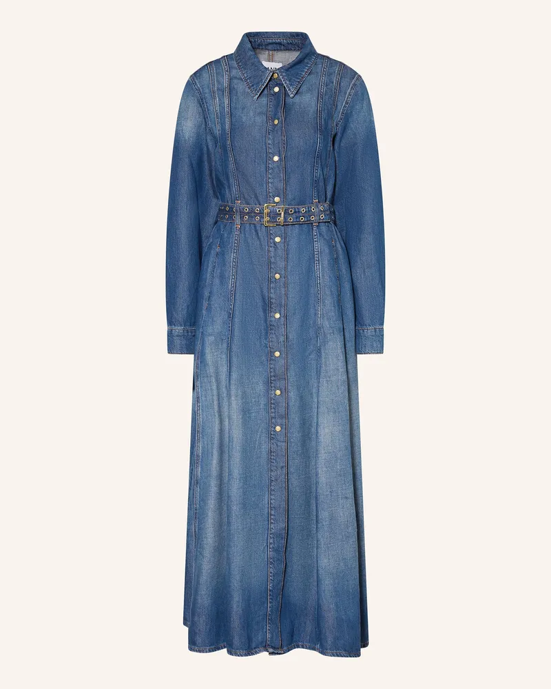 Ganni Jeanskleid Blau