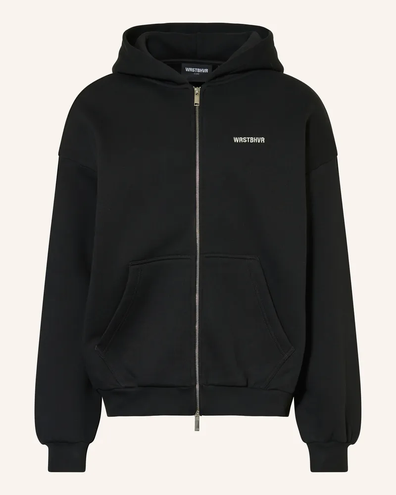 WRSTBHVR Oversized-Sweatjacke Diago schwarz Schwarz