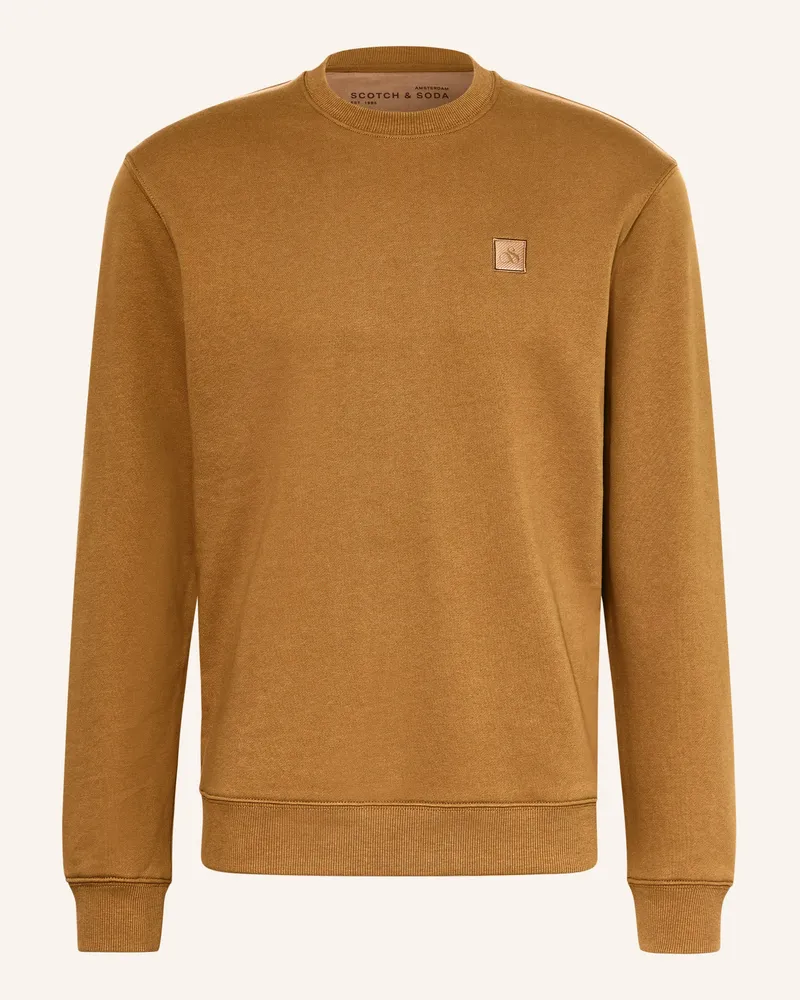 Scotch&Soda Sweatshirt braun Cognac