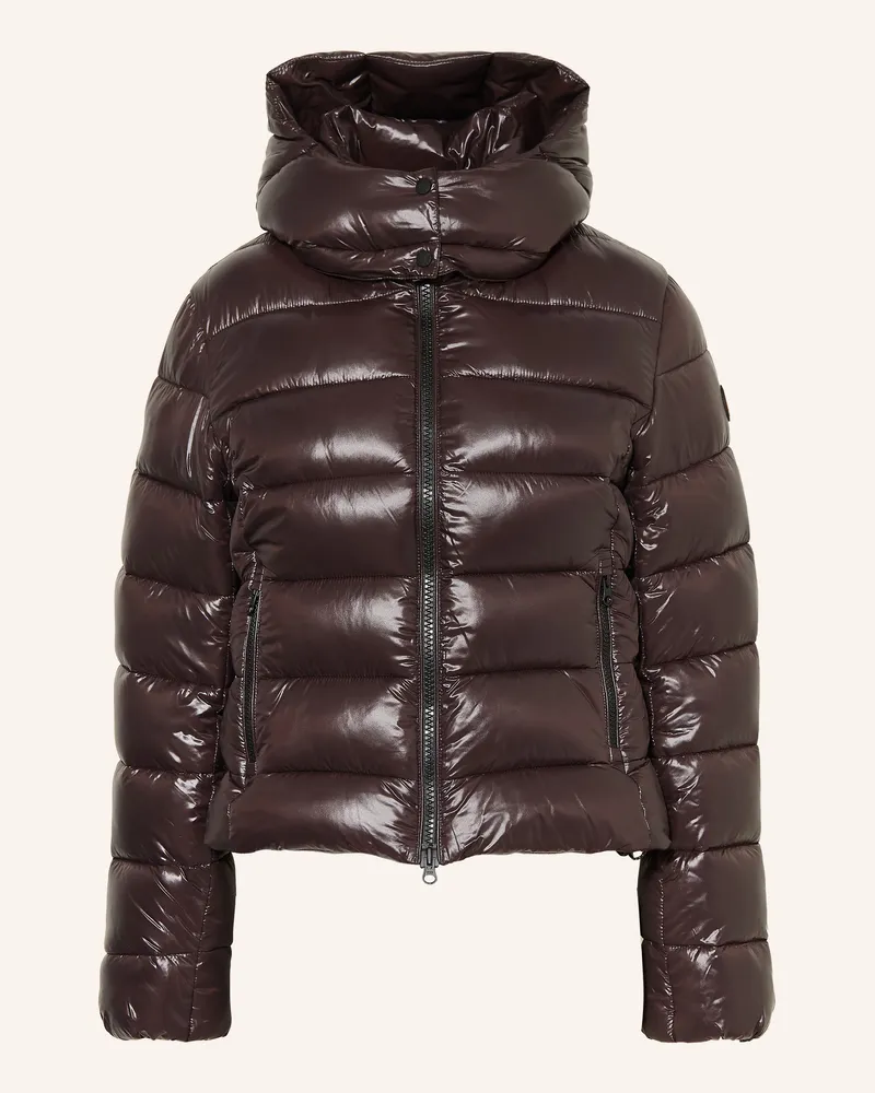 Save The Duck Steppjacke Cosmary Mit Abnehmbarer Kapuze braun Dunkelbraun