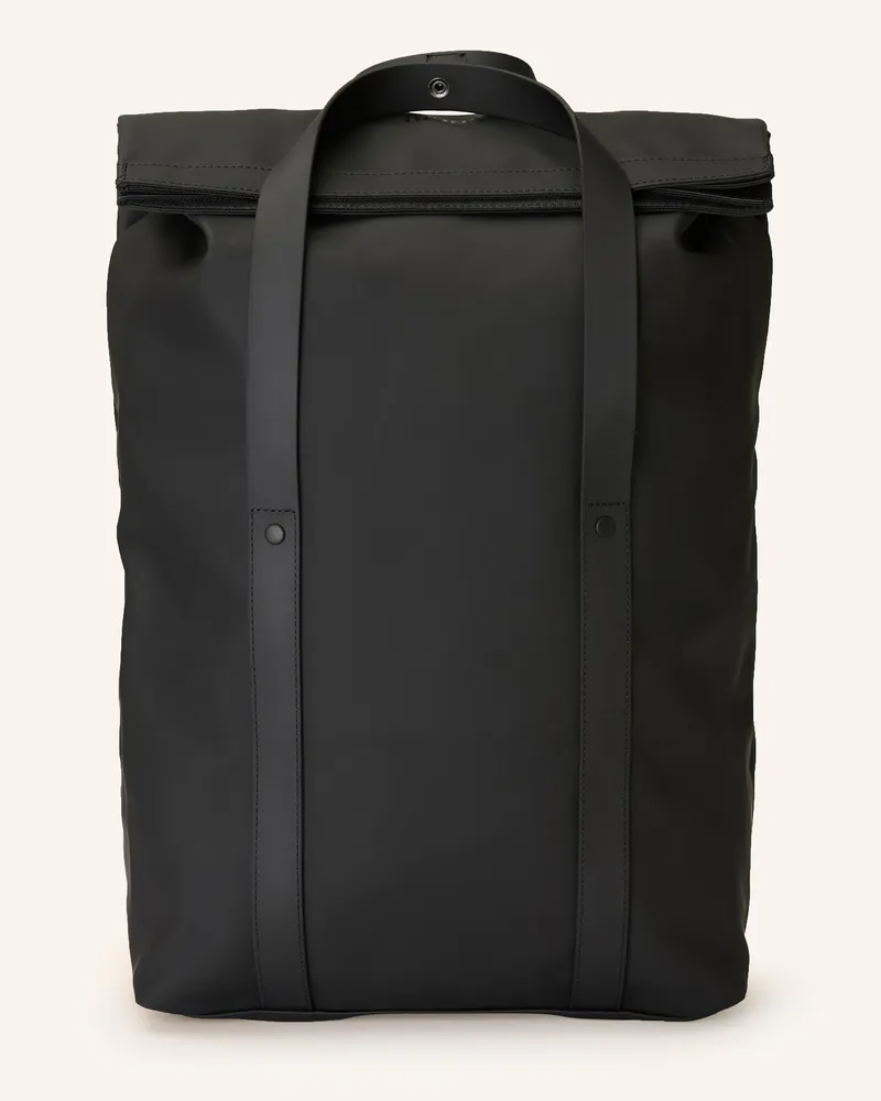 RAINS Rucksack Schwarz