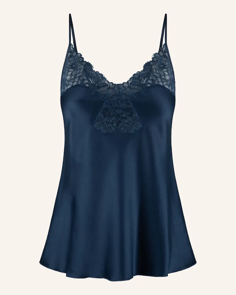 LingaDore Spaghetti Top Dunkelblau