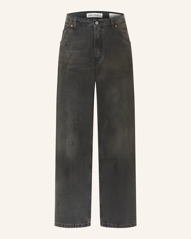 Our Legacy Jeans Vast Cut Regular Fit schwarz Car