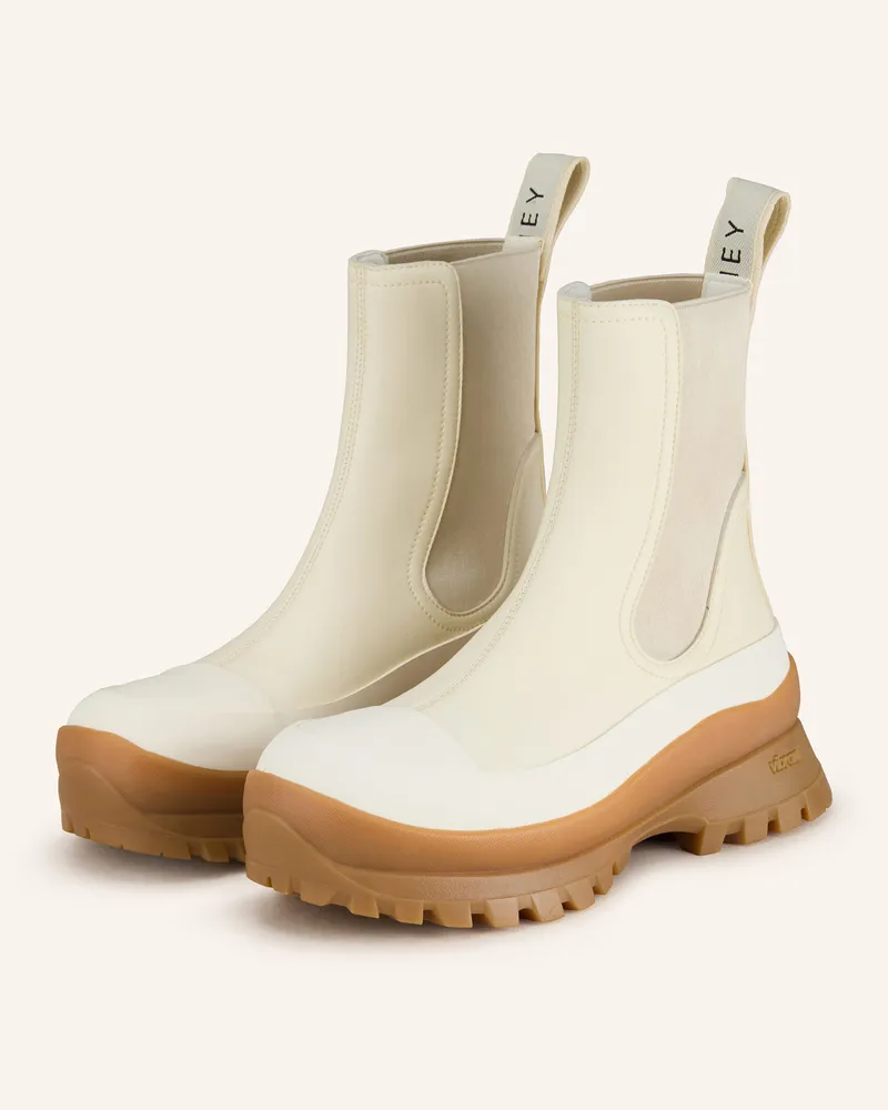 Stella McCartney Chelsea-Boots TRACE Creme
