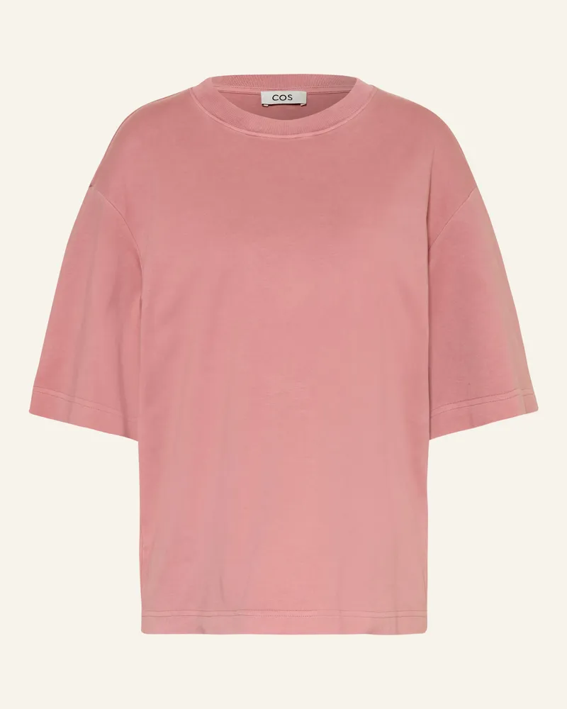 COS Oversized-Shirt mit 3/4-Arm Altrosa