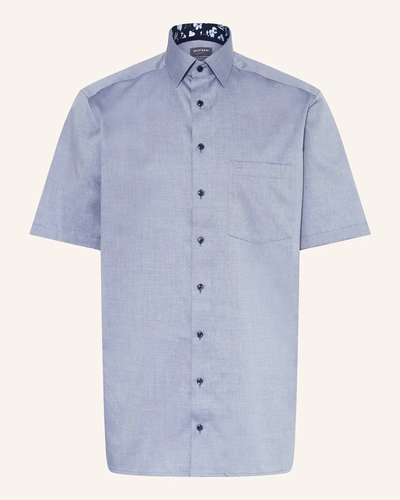 Olymp Kurzarm-Hemd Luxor comfort fit Dunkelblau