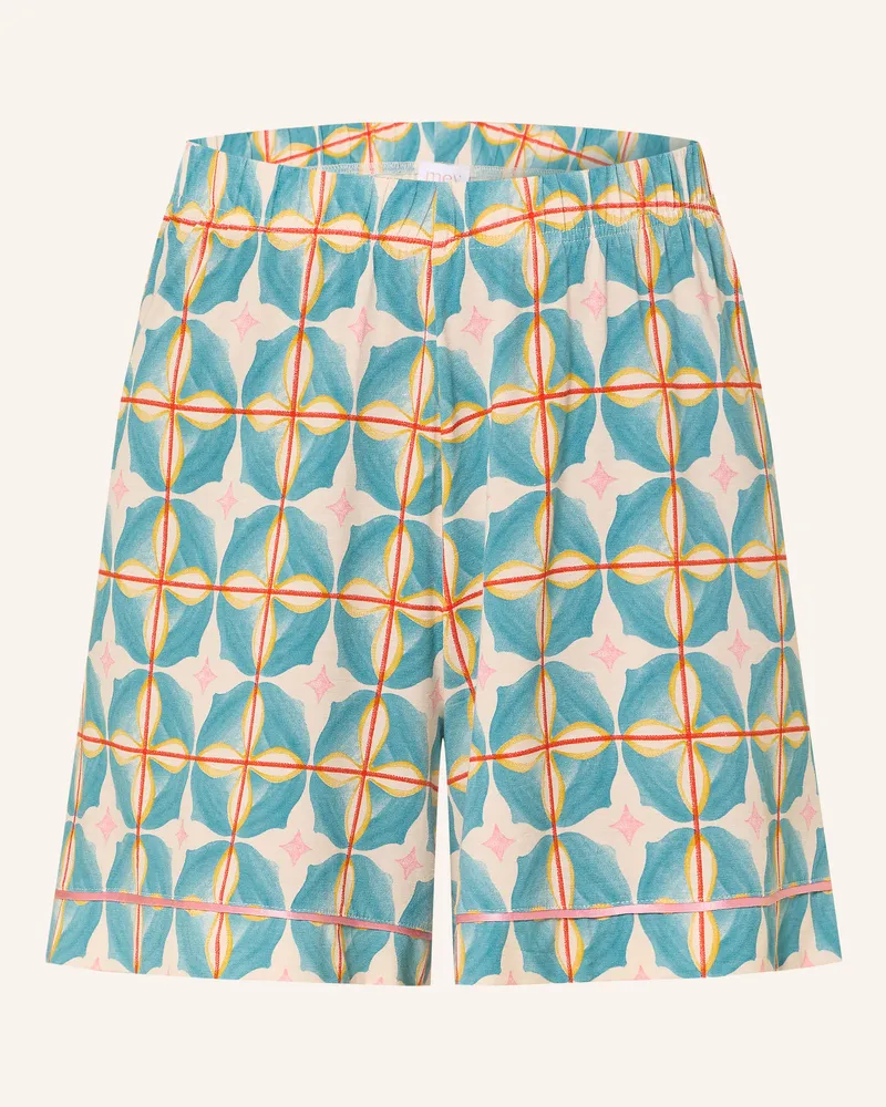 Mey Schlafshorts TILE DREAM Petrol